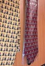 2 Krawatten, neu, Gelb und