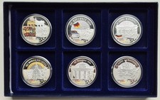 Medaillensammlung ~  Die Geschichte der Quadriga ~ 6 Stück ~ inkl. Zertifikaten