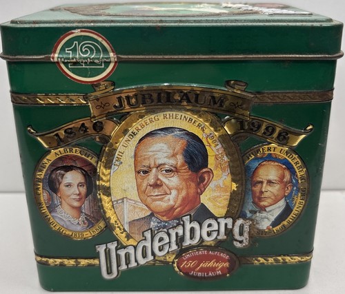 Alte underberg blechdose - blechdose,