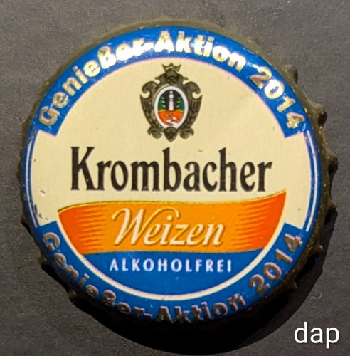 Kronkorken krombacher weizen - kronkorken,