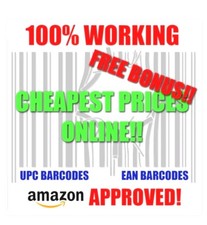 🔥 50,000 UPC Code Numbers