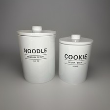 Porzellan Vorratsdosen Set –