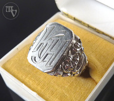 Antiker Art Deco Monogramm