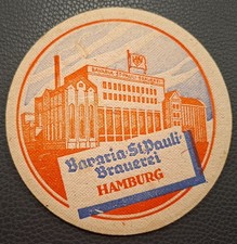 Alter Bierdeckel --- Bavaria-St. Pauli-Brauerei (Astra)