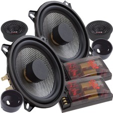 Audio System X 130 Flat EVO 13cm 2 Wege Kompo super flach Lautsprecher Set 130mm
