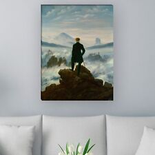 WANDKINGS Leinwandbild Caspar David Friedrich-"Der Wanderer über dem Nebelmeer" 