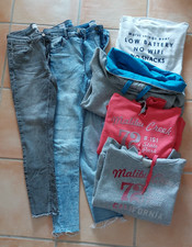 Kleiderpaket Damen Gr. 36/38, S-L, 7 Teile, gut erhalten, 3 Hosen, 4 Hoodies
