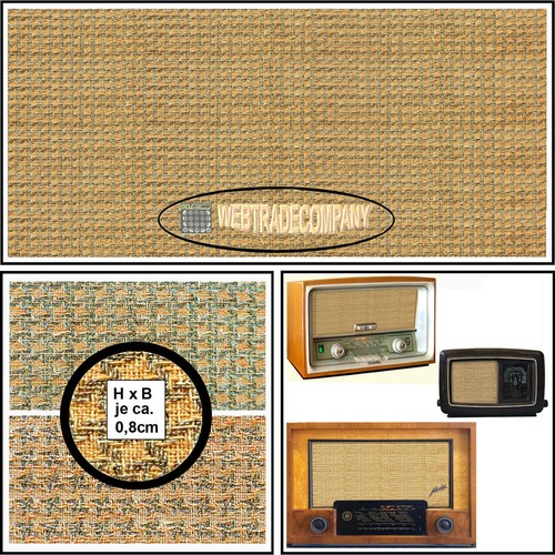 Röhrenradio schallwandstoff - röhrenradio,