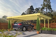 Doppelcarport 600x500 cm Holz