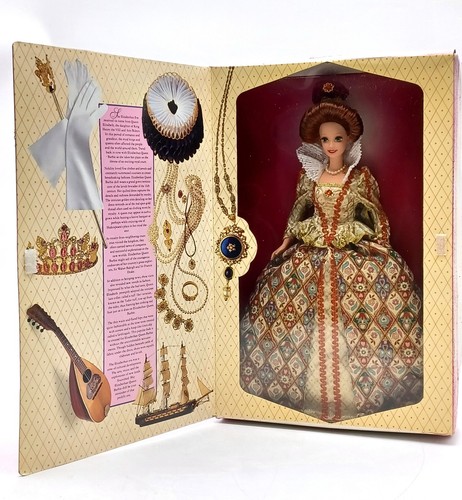1994 elizabethan queen barbie - elizabethan,