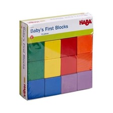 HABA Baby-Bausteine - 12 bunte Bausteine für die Kleinsten