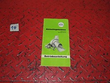 Betriebsanleitung Neuero Abladegebläse