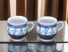 Bunzlauer Keramik Tassen Set Becher Teetasse Kaffeetasse Tasse Handarbeit Deko