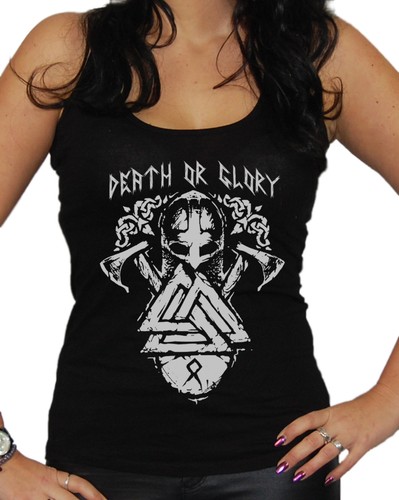 Death glory tanktop - tanktop, odin