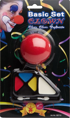 Clownsnase make up - &, halloween