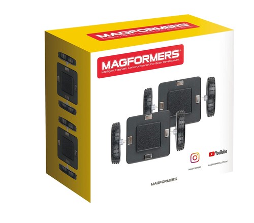 Magformers wheels set - mit, 2