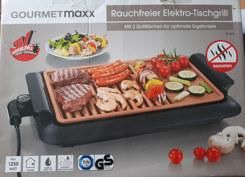 Rauchfreier elektro tischgrill - rauchfreier, elektro-tischgrill