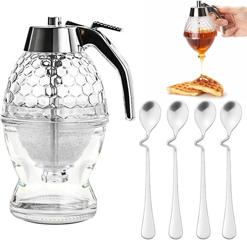 Honigspender glas honig - honigspender,