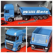 DAF XF  Nr. 14000  Willi Betz Schmitz Eckmulden Kipper Nr. 1690 herpa 306119