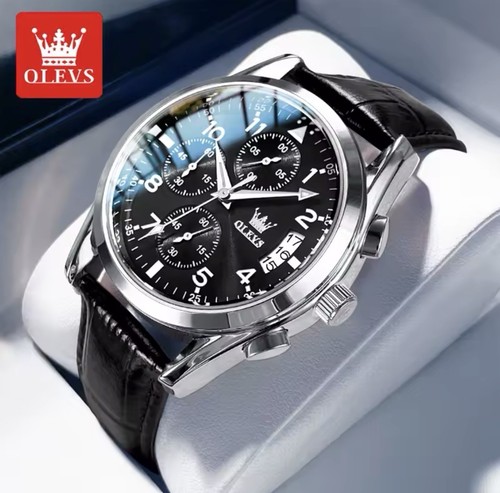 Herren armbanduhr quarz datum - quarz,
