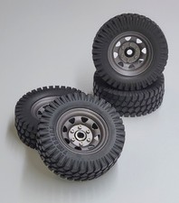 BEADLOCK ALUMINIUM CRAWLER OFFROAD RÄDER (4 STÜCK) FÜR TAMIYA CC-01 & CC-02
