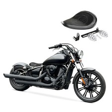 Solo Bobber Skull Schwingsattel mit Federn für Custombikes BR19 sw gebraucht