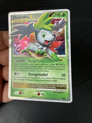 Pokémon karte shaymin x - shaymin,