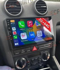 2+64GB Für AUDI A3 8P 2003-2012 Android 15 Autoradio Apple Carplay GPS Navi WIFI