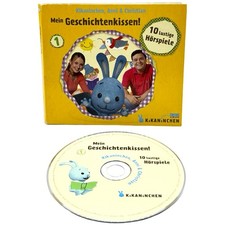 KiKANiNCHEN Mein Geschichtenkissen 10 Hörspiele CD Pappbuch gereinigte Hülle