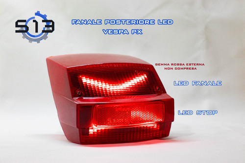 Led rücklicht vespa erste - vespa,