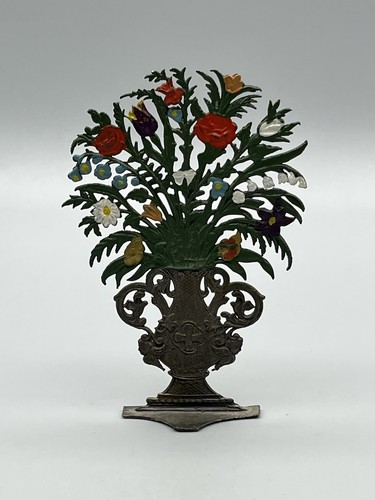Schöne alte zinn blumen - alte,