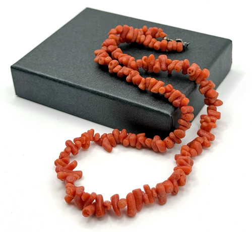 Vintage korallenkette - vintage,