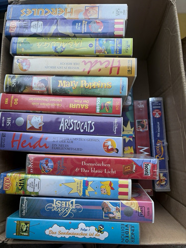 Vhs sammlung - vhs,