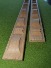 10x Schnitzleiste Profilleiste Schmuckleiste Restaurierung Ramin 6x16mm, 95cm
