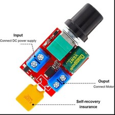 5A DC Motor Drehzahlregler