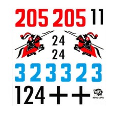 Aufkleber Decal-Set für