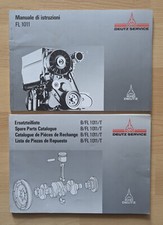 Deutz Motor FL 1011 Betriebsanleitung + Ersatzteilliste Manual Handbuch