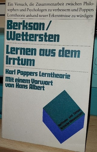 Lernen aus dem irrtum - lernen, irrtum.