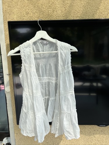 Blusenweste mit spitze - mit,