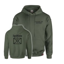 Hoodie oliv personalisiert JgdKdo Jagdkommando Bundesheer Zeichen #42894