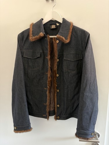 Madeleine jeansjacke pelz - jeansjacke,