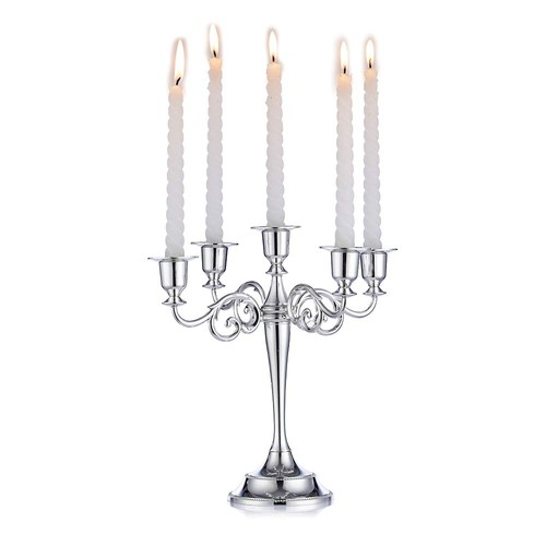 Silber kerzenständer - silber,