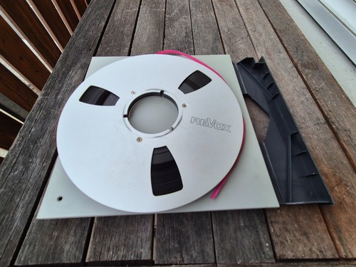 Revox aluminium tonbandspule - revox,