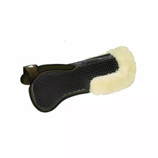 % Acavallo AC176 Gel Pad Widerrist frei hinten erhöht Lammfell - UVP €205,00