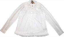 R95TH Bluse weiß NEU Gr.40 Spitzenpasse Tunika