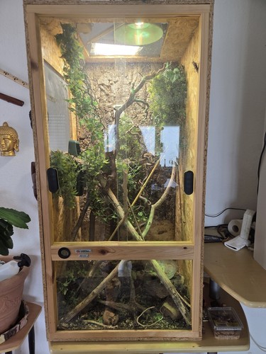 Terrarium mit heizlampe - terrarium,