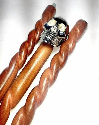 Handgefertigter holzstock mit - holzstock,