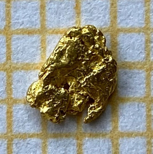 Echtes goldnugget - xl,