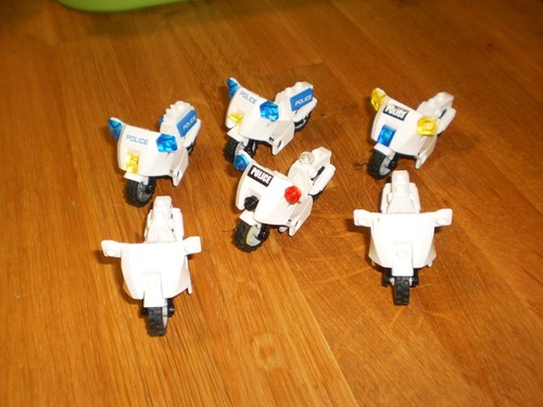 Lego city motorrad 6 stück - lego,