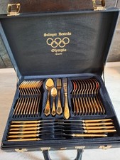 Goll-plated. Cutlery Solingen  model Olimpya 12 persons
